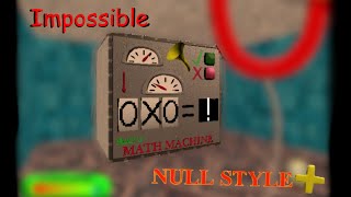 quotThis is impossiblequot Null style In Baldis basics plus 07 [upl. by Brookes]