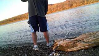 Meldahl Dam A look at Fishing the new dam [upl. by Enimasaj300]