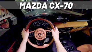 2025 Mazda CX70  POV Night Drive [upl. by Thomasa328]