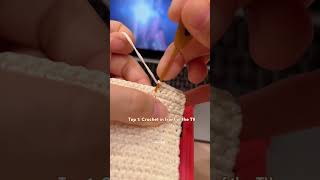 but I can’t crochet without watching 🥲 crochet letsyarnoverover crochetlife [upl. by Edieh]