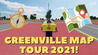 2021 Greenville Map Tour All BuildingsRoads  Greenville Roblox [upl. by Nawrocki]