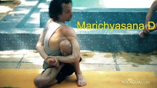 Marichyasana D  Ashtanga Yoga [upl. by Leann423]