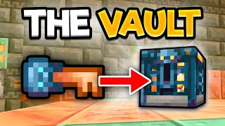 Minecraft 121 New Feature Announced  THE VAULT [upl. by Siwel]