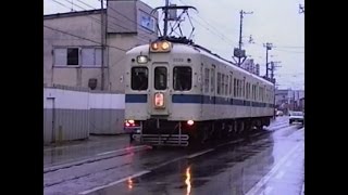 新潟交通電車線P4軌道線区間 想い出の鉄道シーン327 [upl. by Harras]