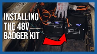 48V BDGR KIT  Golf Cart Installation [upl. by Maria791]