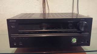 Onkyo TX NR636 Factory Reset [upl. by Hands]