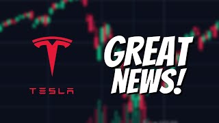 Im Surprised Good News for Tesla Stock [upl. by Vinay]