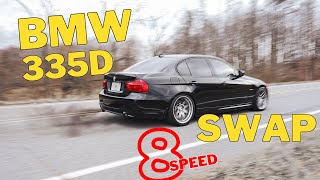 335D 8 SPEED SWAP PT1 [upl. by Ledairam]