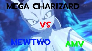 Mega Charizard vs Mewtwo AMV Pokémon Origins [upl. by Erie]