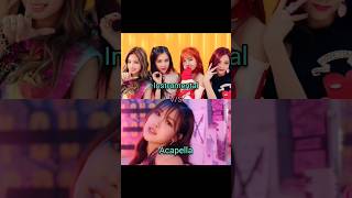 Blackpink quotAs if its your lastquot Instrumental Vs Acapella✨BlackpinkAcapellaShortsfypシ゚viralEdit [upl. by Serdna]