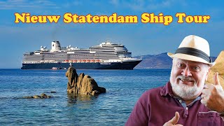 Nieuw Statendam Ship Tour Explore Luxury at Sea [upl. by Maible305]