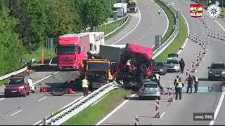 LiveLeak Driving Distracted Massive Crash On Highway [upl. by Bayer765]