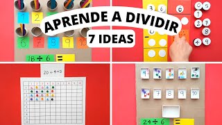 7 IDEAS PARA APRENDER A DIVIDIR FÁCIL [upl. by Sheaff]