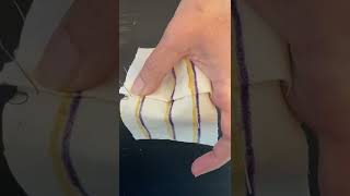 How to Sandwich a Quilt on a Table  Step by Step GluePin Baste Method [upl. by Bergen]