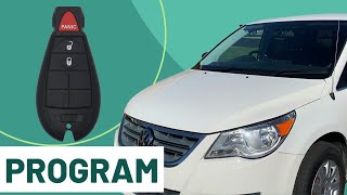 How to Program Volkswagen Routan Key Fob EASY [upl. by Cissie12]