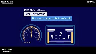 Tata Motors  BS6 Phase2 Ready  Gear Shift Advisor – Buses Master [upl. by Aney]