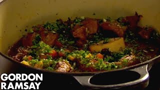 Perfect SlowCooked Beef  Gordon Ramsay [upl. by Nodnalb]