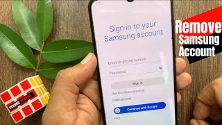 How to Log out or Remove Samsung Account [upl. by Lemej]