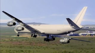 American International Airways Flight 808  Crash Animation [upl. by Livvyy]