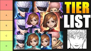 Jujutsu Kaisen x Summoners War Collab Tier List [upl. by Phippen]