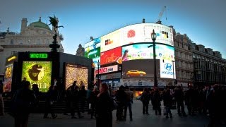 Piccadilly Circus Central Londons Time Square [upl. by Herzig765]