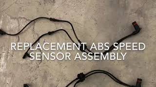 Mercedes Benz SLK250 R172 ABS Sensor Replacement [upl. by Xenophon]