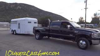 Horse Trailer 3 Horse Trailers w Tack Room Walkaround Video [upl. by Inah188]