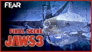 Jaws 3 Final Scene The Sharks Death  Fear [upl. by Filberte781]