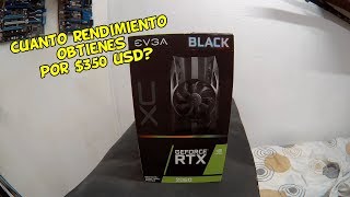 Unboxing Overview amp Benchmarks  EVGA RTX 2060 XC Black  Español [upl. by Eirrok]