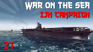 War on the Sea  IJN Campaign  Ep21  Coral Sea Carrier Ops [upl. by Marou]