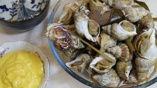 How to make Whelks With Aromatic Herbs  Morgane Recipes [upl. by Leonardi]