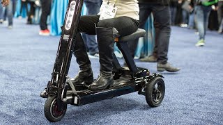 This foldable electric scooter is slow on purpose [upl. by Johppah217]