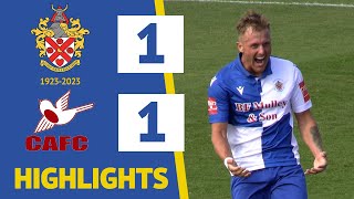 MATCH HIGHLIGHTS  Hornchurch 11 Carshalton Athletic  Isthmian Premier League 202324 [upl. by Aurelie]