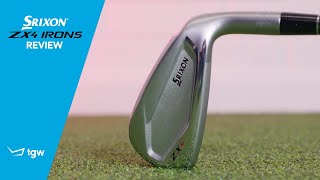 Srixon ZX4 Irons Review by TGW [upl. by Magnuson]