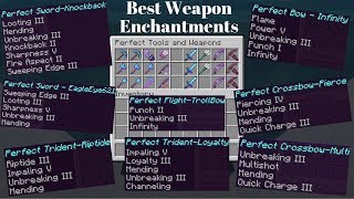 Best Enchantments for Weapons Perfect Weapons [upl. by Elletnuahc]