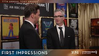 Daniel Aukin  2024 Tony Awards First Impressions [upl. by Eytteb]