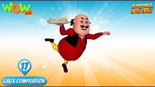 Motu Patlu  Funny Gags 17  1 hour episodes [upl. by Adlen]