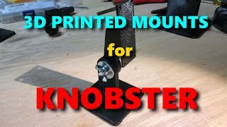 3D Printed mounts for Knobster [upl. by Theurer146]