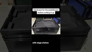 FLIGHTCASE PRO  hardcase pedalboard custom black pvc hexagonal by Handri  Flightcase [upl. by Saffren677]