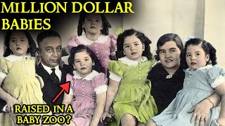 The Tragic Tale of “The Million Dollar Babies”  The Dionne Quintuplets [upl. by Laurentium]