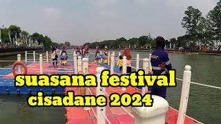 SUASANA FESTIVAL CISADANE 2024 DI TANGERANG [upl. by Nanfa]