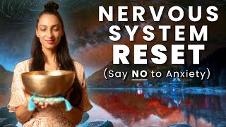 Parasympathetic Nervous System Reset  Healing Frequency Music  Sound Bath Meditation 10 Hours [upl. by Ynnahc]