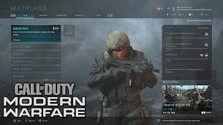 Call of Duty Modern Warfare Multiplayer Menu Music [upl. by Armalda112]