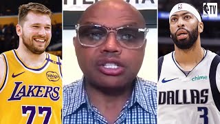 Chuck Reacts To The Lakers Trading Anthony Davis to The Mavericks for Luka Dončić  NBA GameTime [upl. by Sivart]