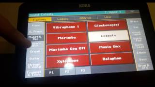 Problem Korg Pa4x touch screen [upl. by Ahsinuq]