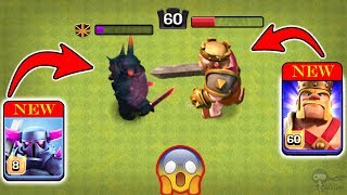 Max Level 8 PEKKA vs Max Level 60 Barbarian KING  Clash of Clans Ultimate Battle [upl. by Notnilc]