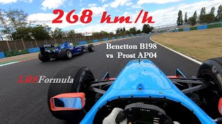 Benetton B198 F1 4 laps  Circuit MagnyCours GP 28072020 with LRS Formula Driving Experience [upl. by Roede805]