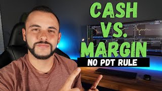 Cash Account vs Margin Account For Options Trading  Avoid PDT Rule [upl. by Nnaasil705]