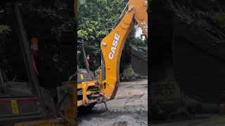 CASE BACKHOE LOADER WORKS backhoe loader case 777 working work viralvideo viralshorts song [upl. by Meaghan]