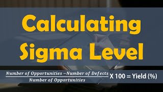 Calculating Sigma Level of Products and Processes  Lean Six Sigma Complete Course [upl. by Eimme172]